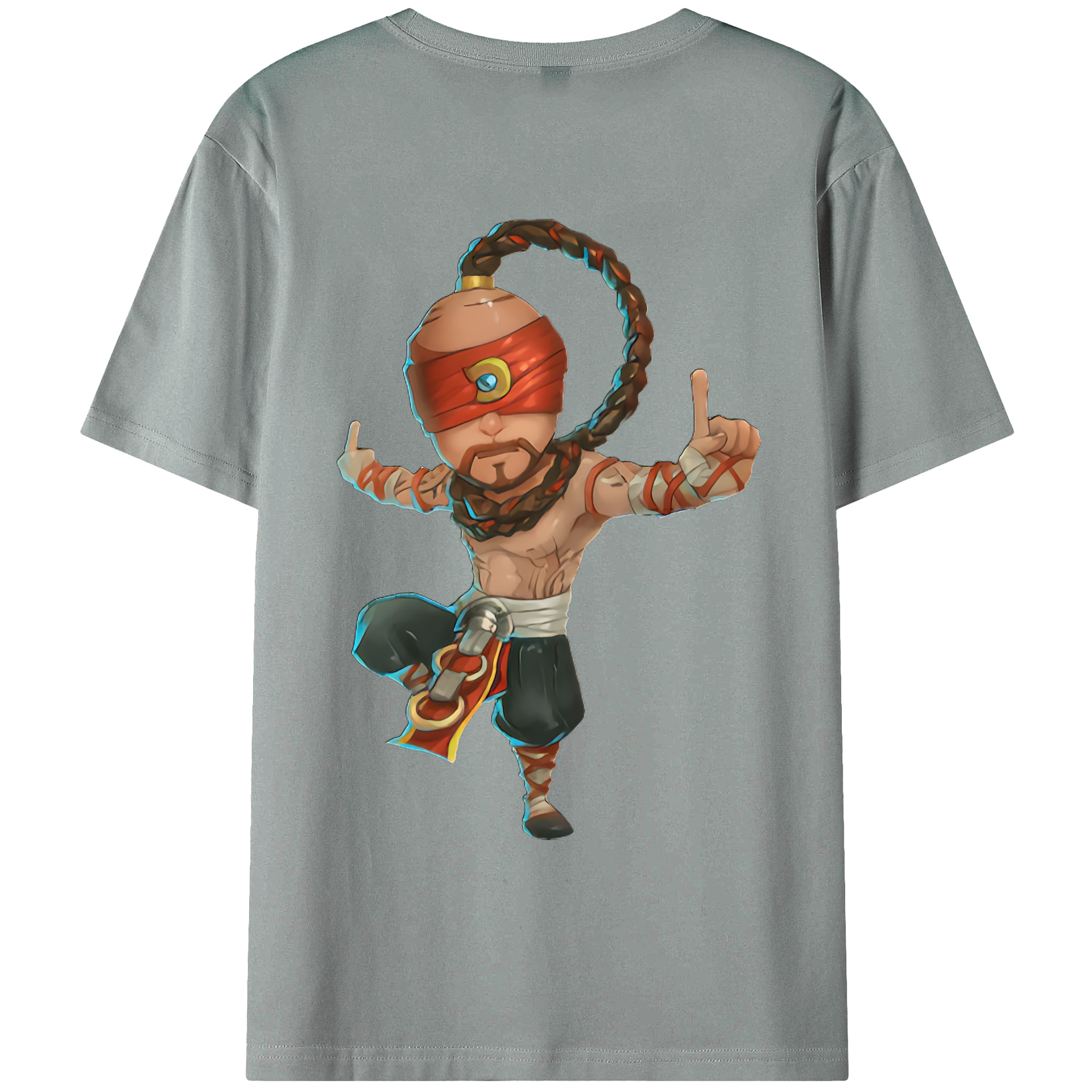 （画像用） リーグ・オブ・レジェンド League of Legends LOL 綿100％ メンズ半袖Tシャツ（バックプリント） 通気性